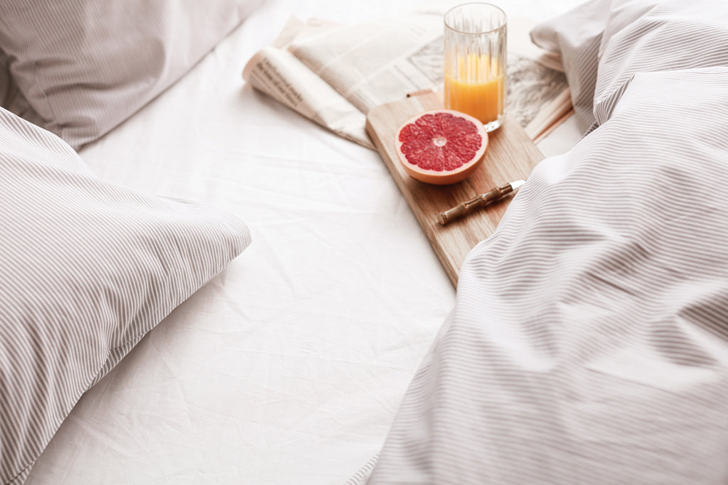 VINGA Montgomery premium katoenen beddengoed, 4-delige set