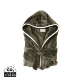 VINGA Louis luxe pluche RPET badjas maat S/M