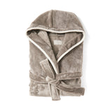 VINGA Louis luxe pluche RPET badjas maat S/M