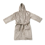 VINGA Louis luxe pluche RPET badjas maat S/M