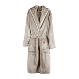 VINGA Louis luxe pluche RPET badjas maat S/M