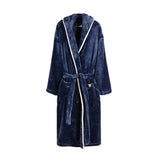 VINGA Louis luxe pluche RPET badjas maat S/M