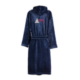 VINGA Louis luxe pluche RPET badjas maat S/M