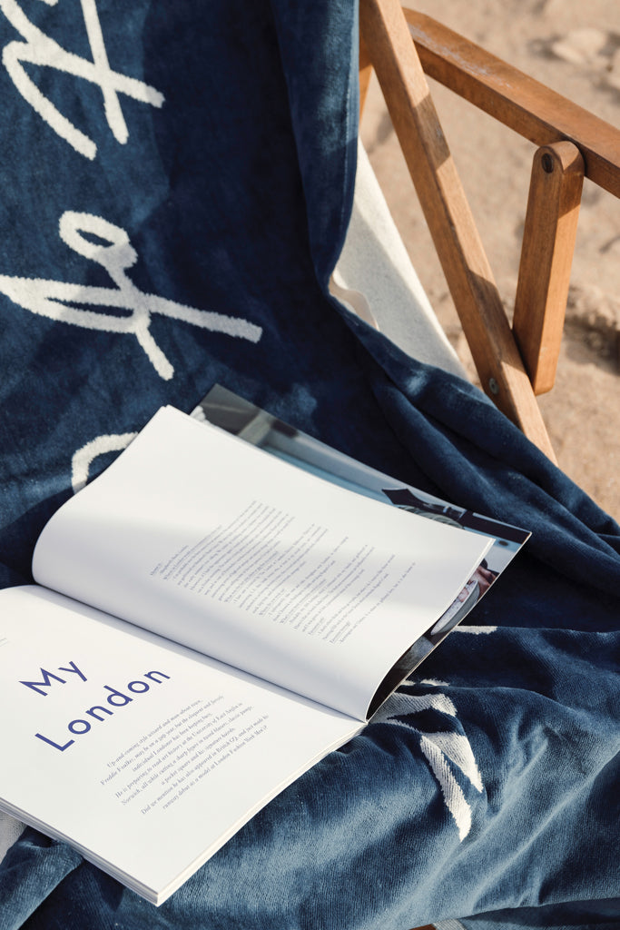 VINGA Lounge stoel handdoek