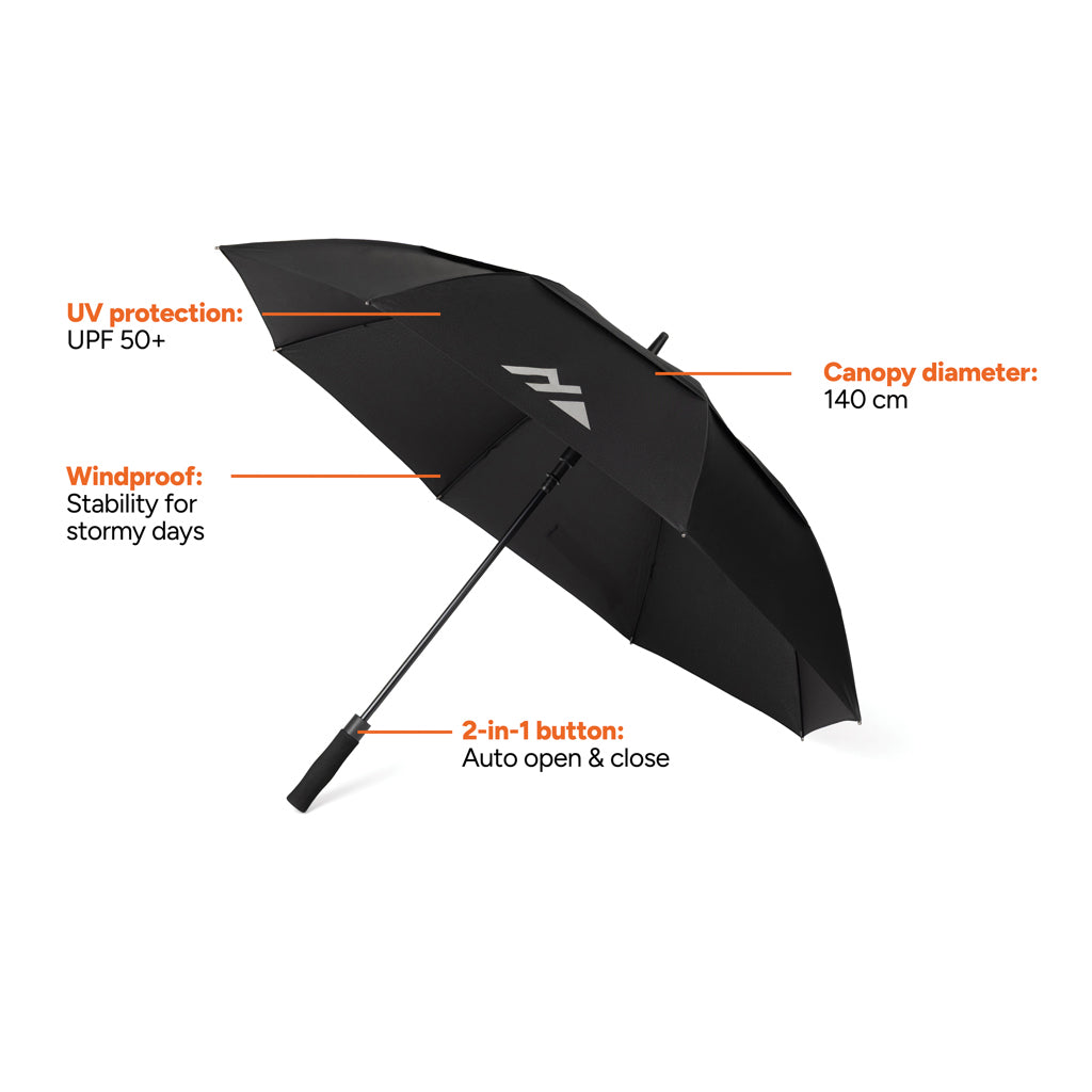 Nordic Drift Trail 27" AWARE™ RPET storm UPF 50+ paraplu