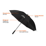Nordic Drift Trail 27" AWARE™ RPET storm UPF 50+ paraplu