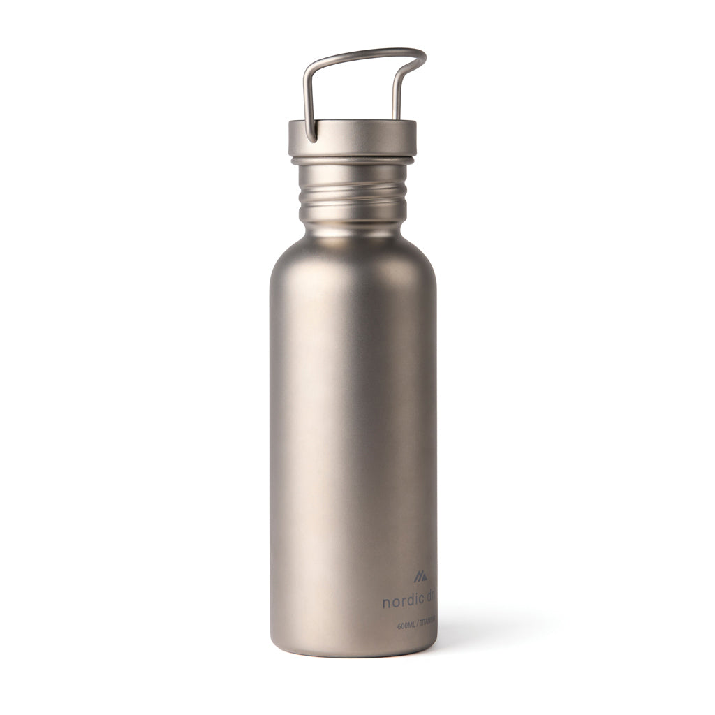 Nordic Drift Trail Ultra Light Titanium 600ml Water fles