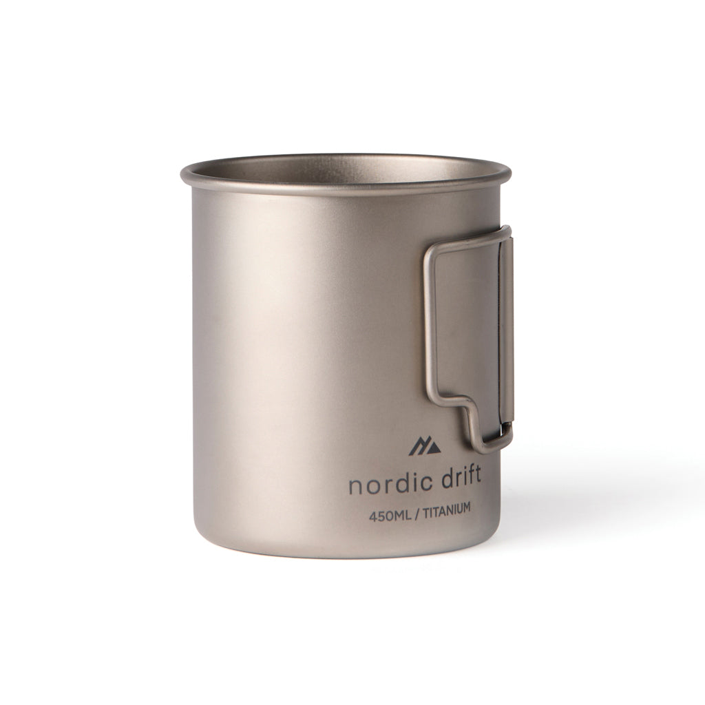 Nordic Drift Trail Ultra Light Titanium 450ml beker