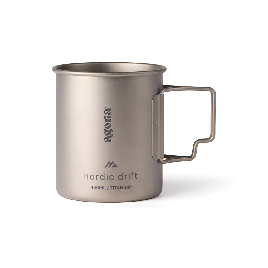 Nordic Drift Trail Ultra Light Titanium 450ml beker