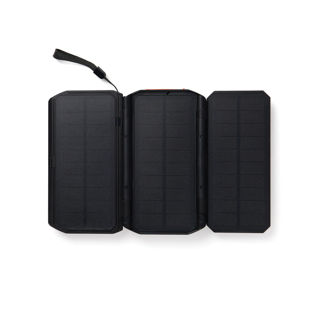 Nordic Drift Titan 10.000mAh solar powerbank met 3 panelen