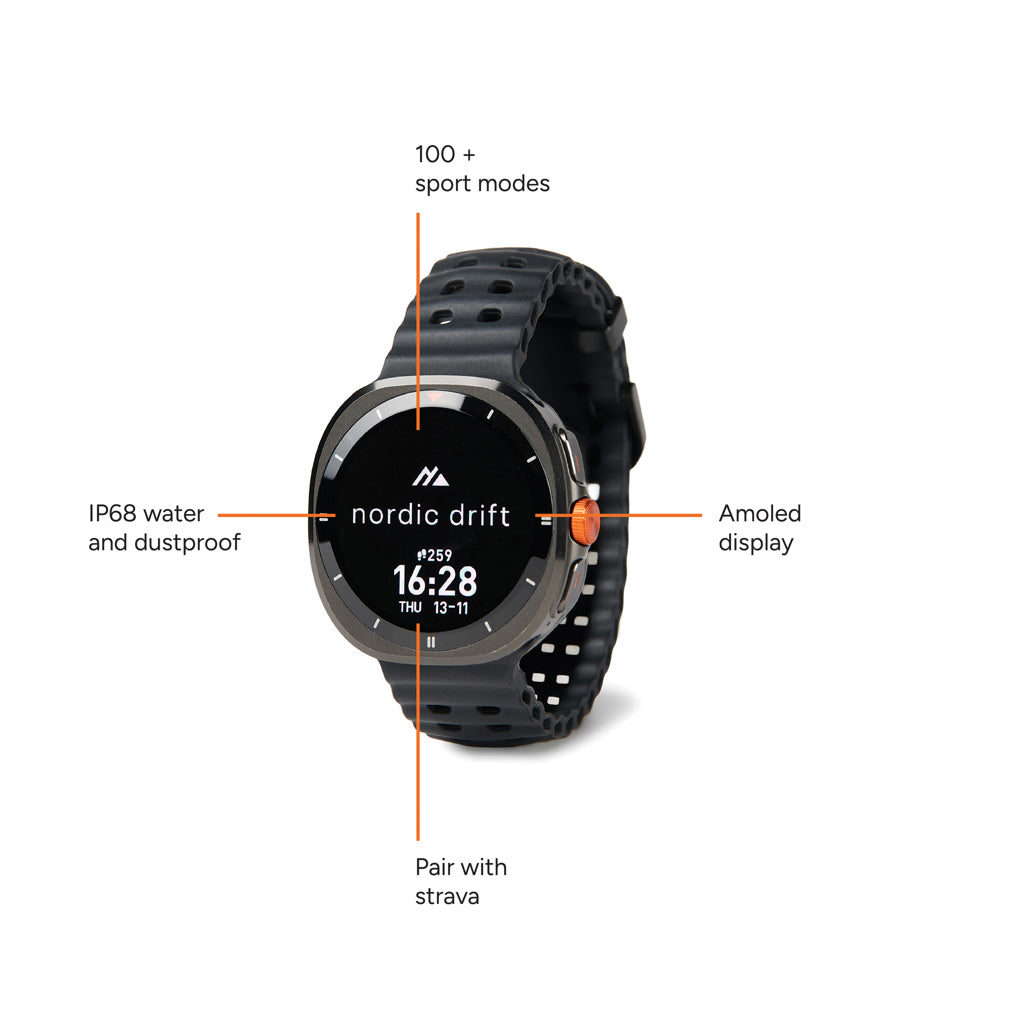 Nordic Drift Titan High-performance horloge