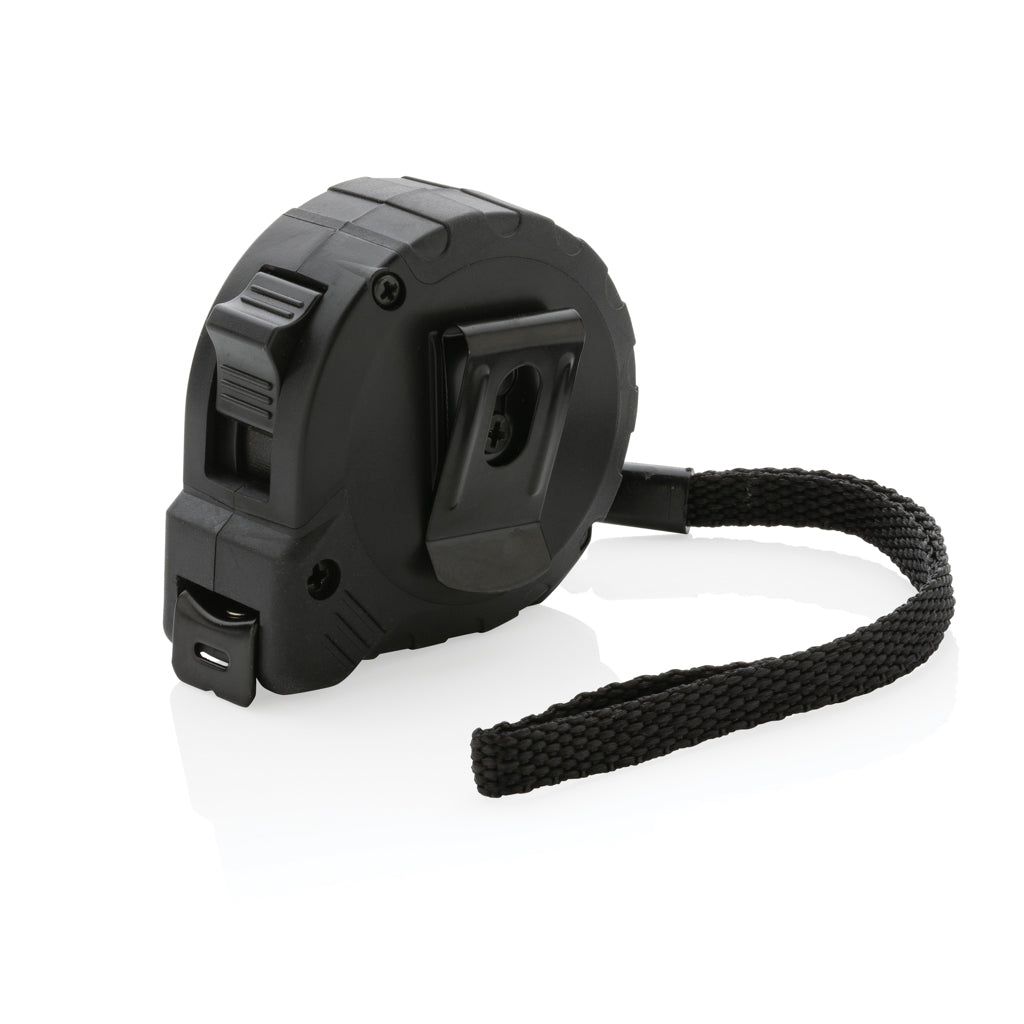 RCS gerecycled plastic 3M/16 mm rolmaat met stopknop