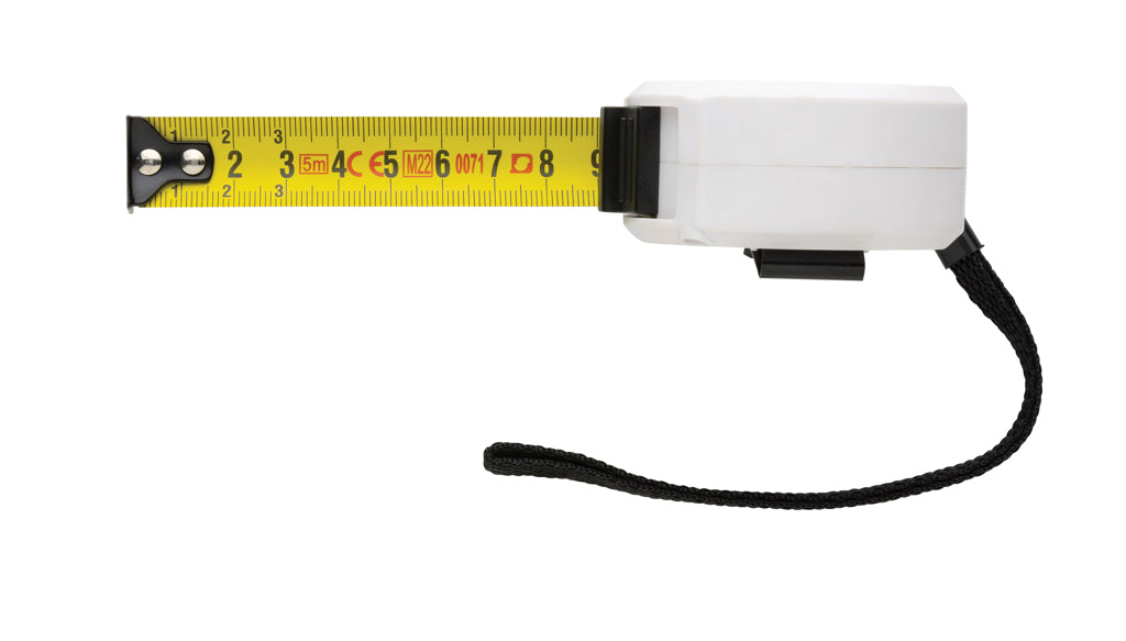 RCS gerecycled plastic bamboe rolmaat 5M/19mm