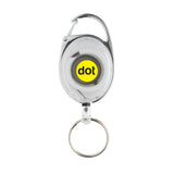 Roller clip sleutelhanger gemaakt van RCS gerecycled plastic