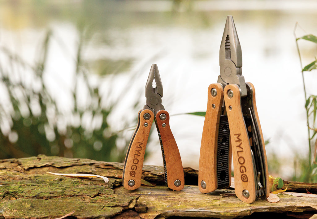 Mini houten multitool