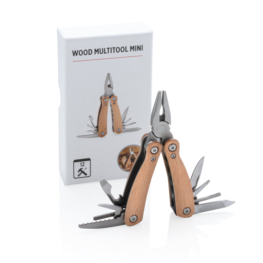 Mini houten multitool