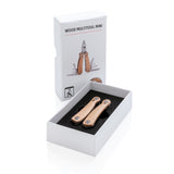Mini houten multitool