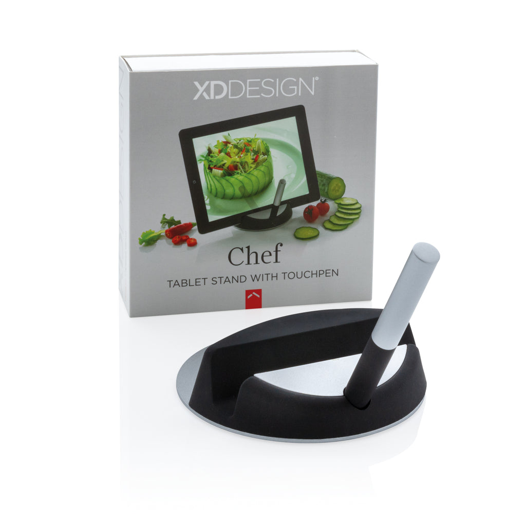 Chef tablet standaard met touchpen