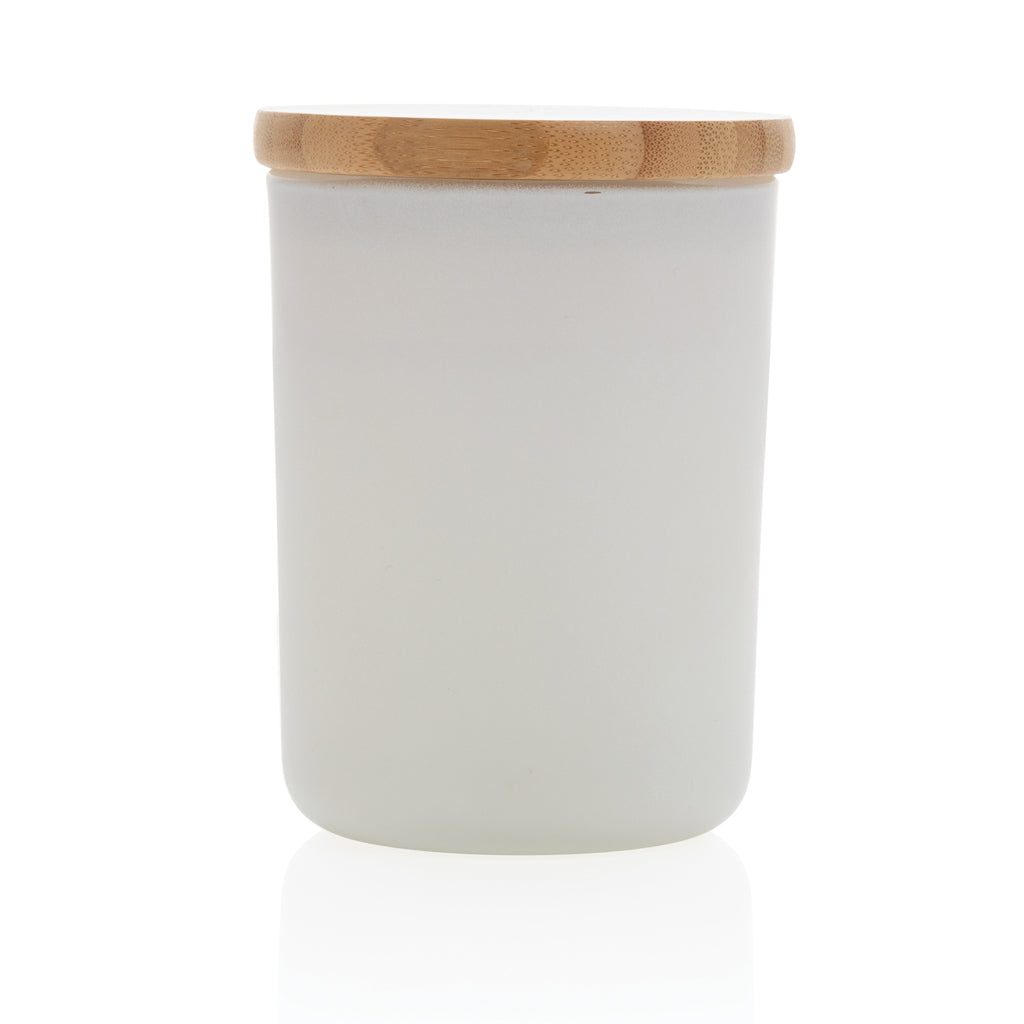 Ukiyo luxe geurkaars met bamboe deksel