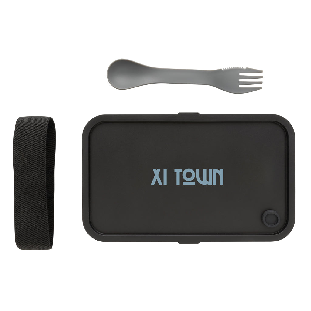 PP lunchbox met spork