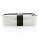 PP lunchbox met spork
