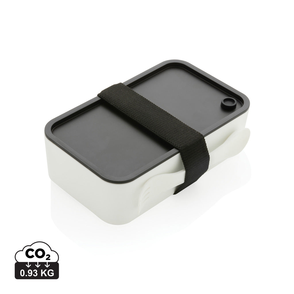 PP lunchbox met spork