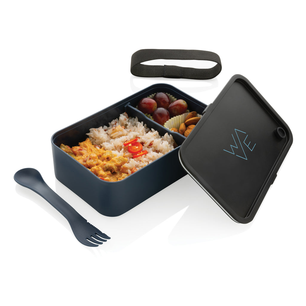 PP lunchbox met spork