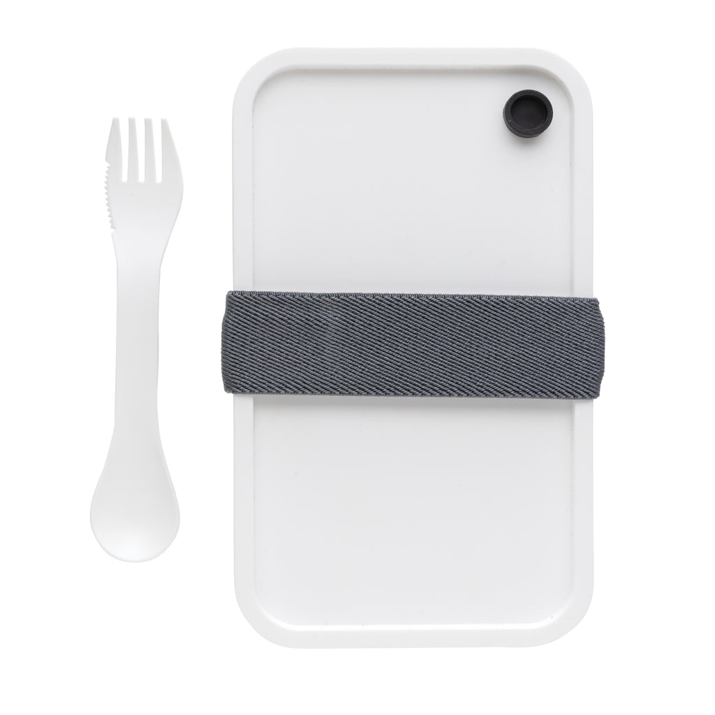 PP lunchbox met spork