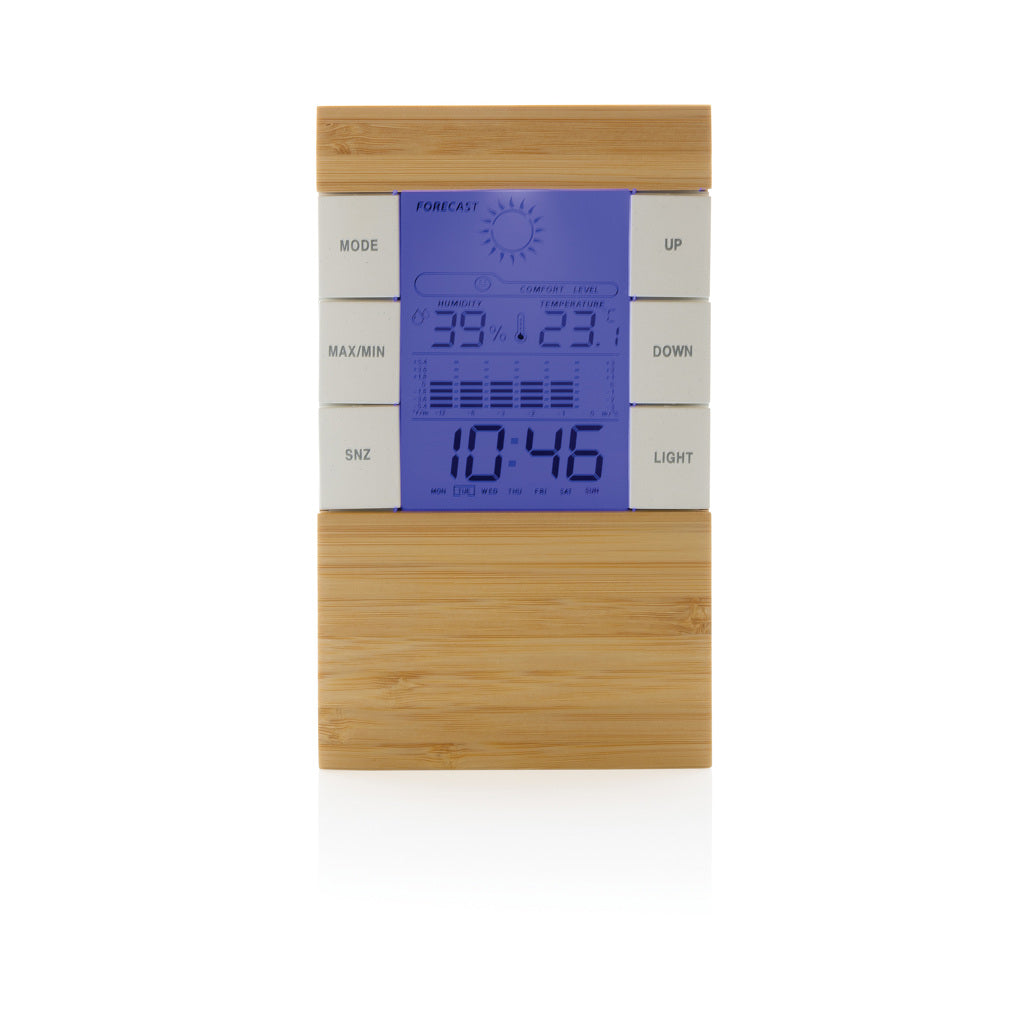 Utah RCS rplastic en bamboe weerstation