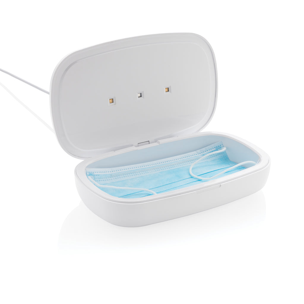 UV-C sterilisatie box met 5W draadloze oplader