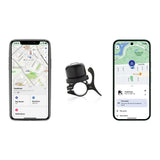 Bike Finder Dual fietsbel met wereldwijd lokaliseren