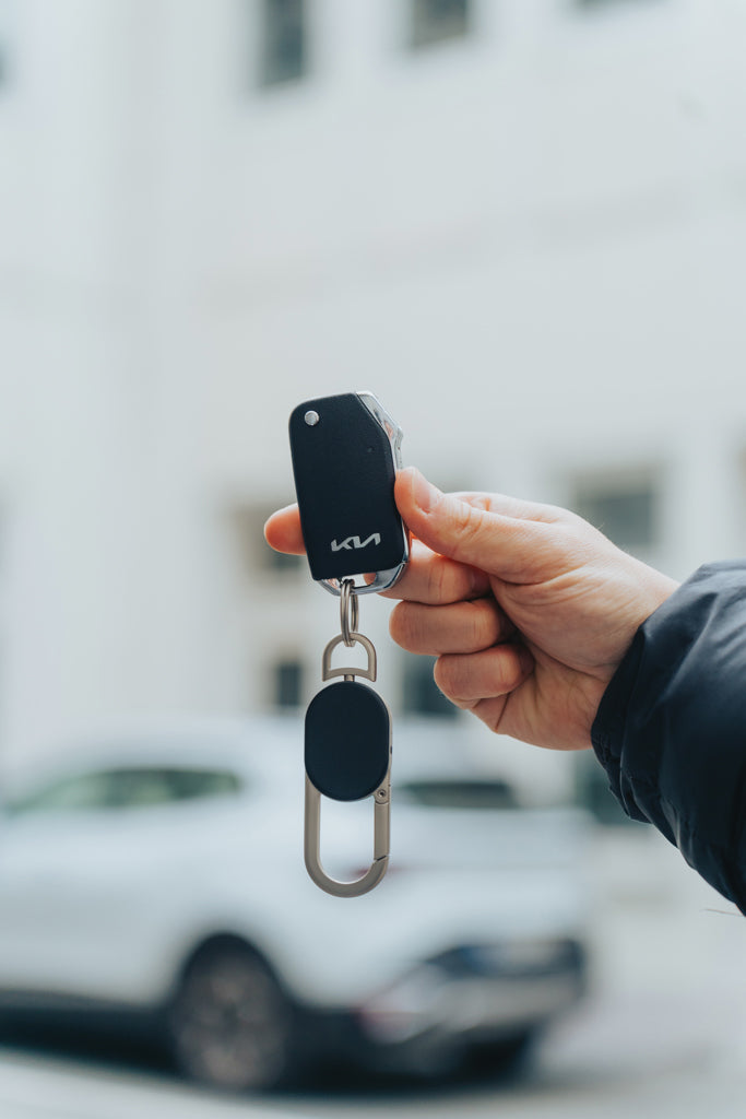 Keyfinder Dual keychain met wereldwijd lokaliseren
