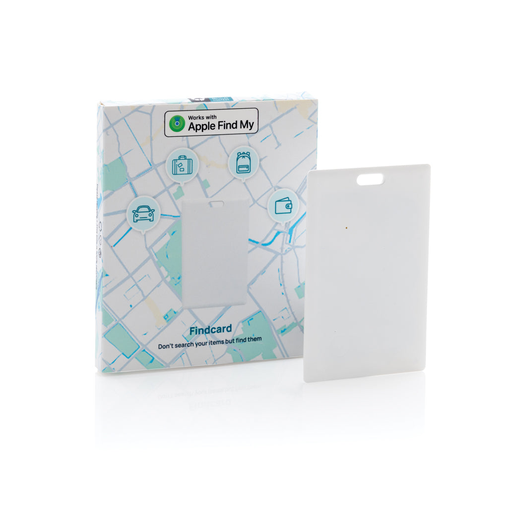 Findcard RCS rplastic kaart met wereldwijd lokaliseren