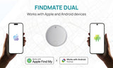 Findmate Dual RCS gerecycled plastic item finder IPX5
