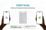 Findit Dual RCS rplastic ultradunne oplaadbare kaart