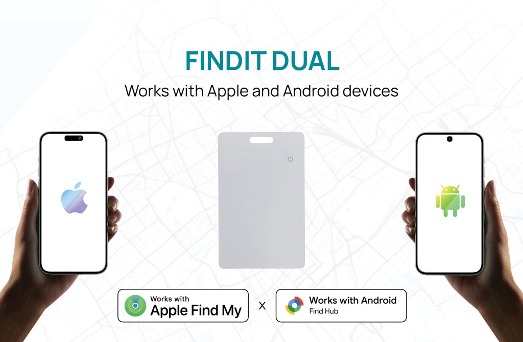 Findit Dual RCS rplastic ultradunne oplaadbare kaart