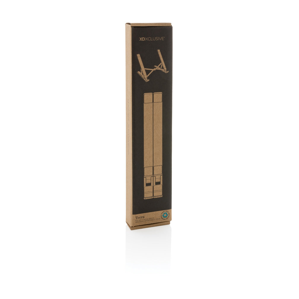 Terra RCS gerecycled aluminium laptop/tablet stand