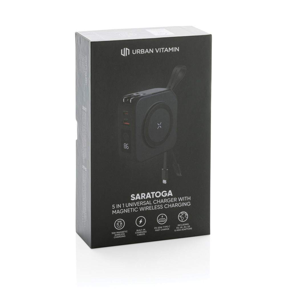 Urban Vitamin Saratoga 5-in-1 universele lader