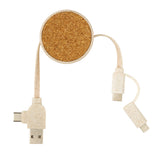 Kurk 6-in-1 oprolbare kabel