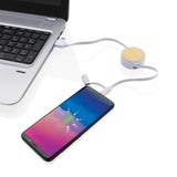 RCS gerecycled plastic Ontario 4-in-1 oprolbare kabel
