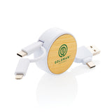 RCS gerecycled plastic Ontario 4-in-1 oprolbare kabel