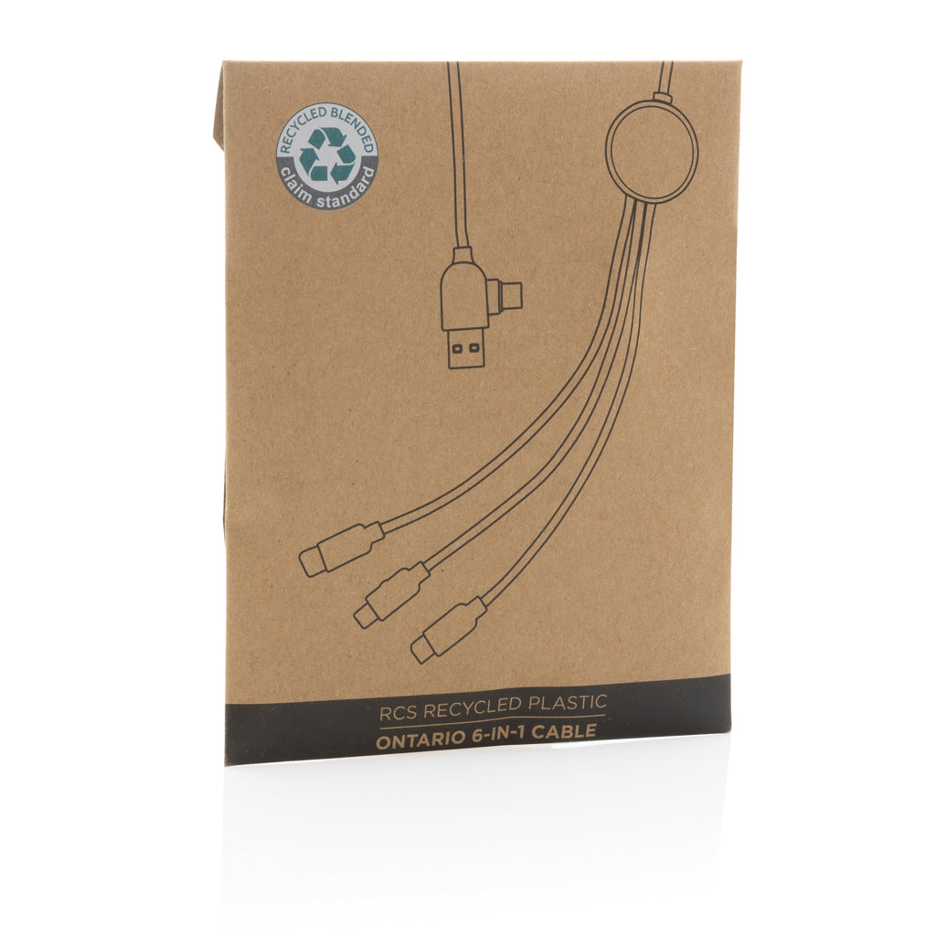 RCS gerecycled plastic Ontario 6-in-1 kabel