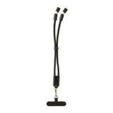 LoopAmp RCS rPET verstelbare telefoonarmband 60W kabel