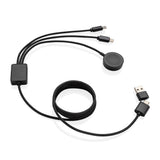 Terra RCS rPET 6-in-1 60W oplaadkabel met iWatch lader