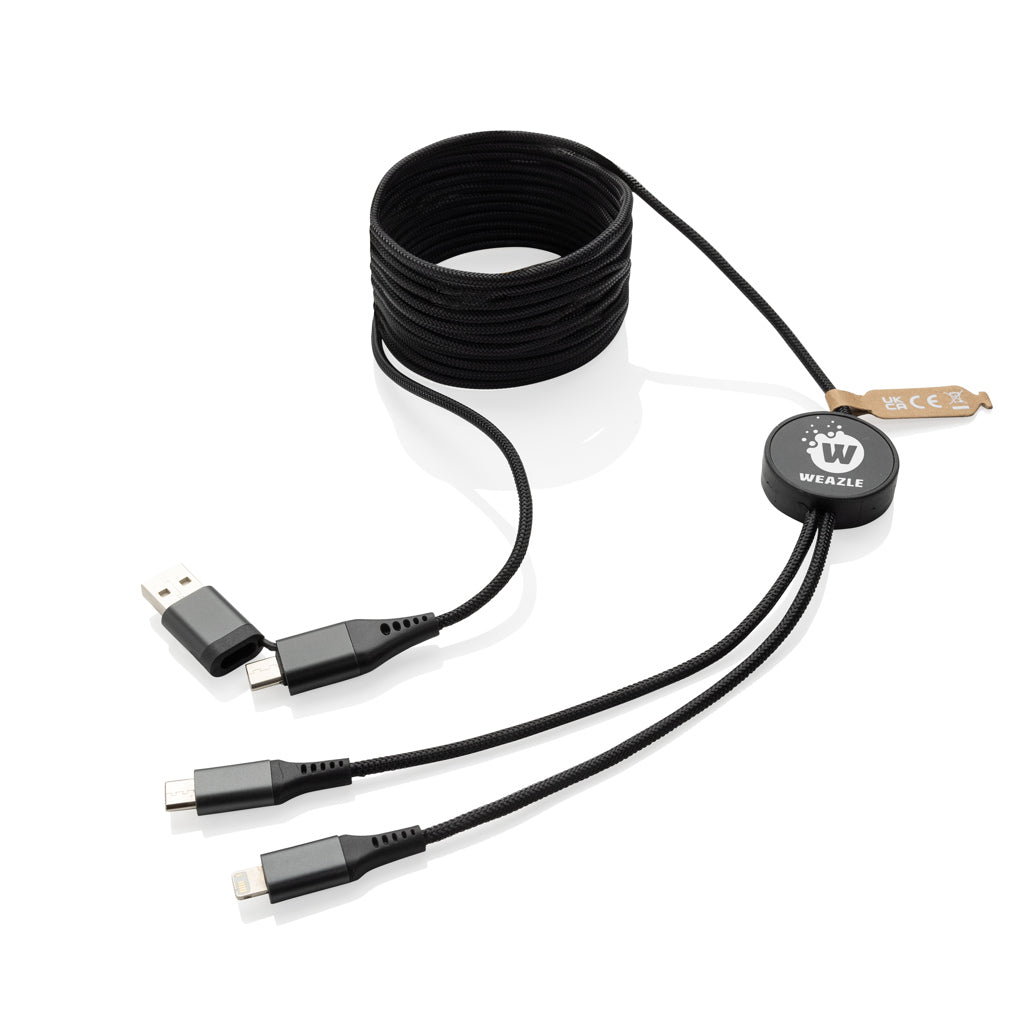Terra RCS gerecycled PET 3 meter  4-in-1 kabel