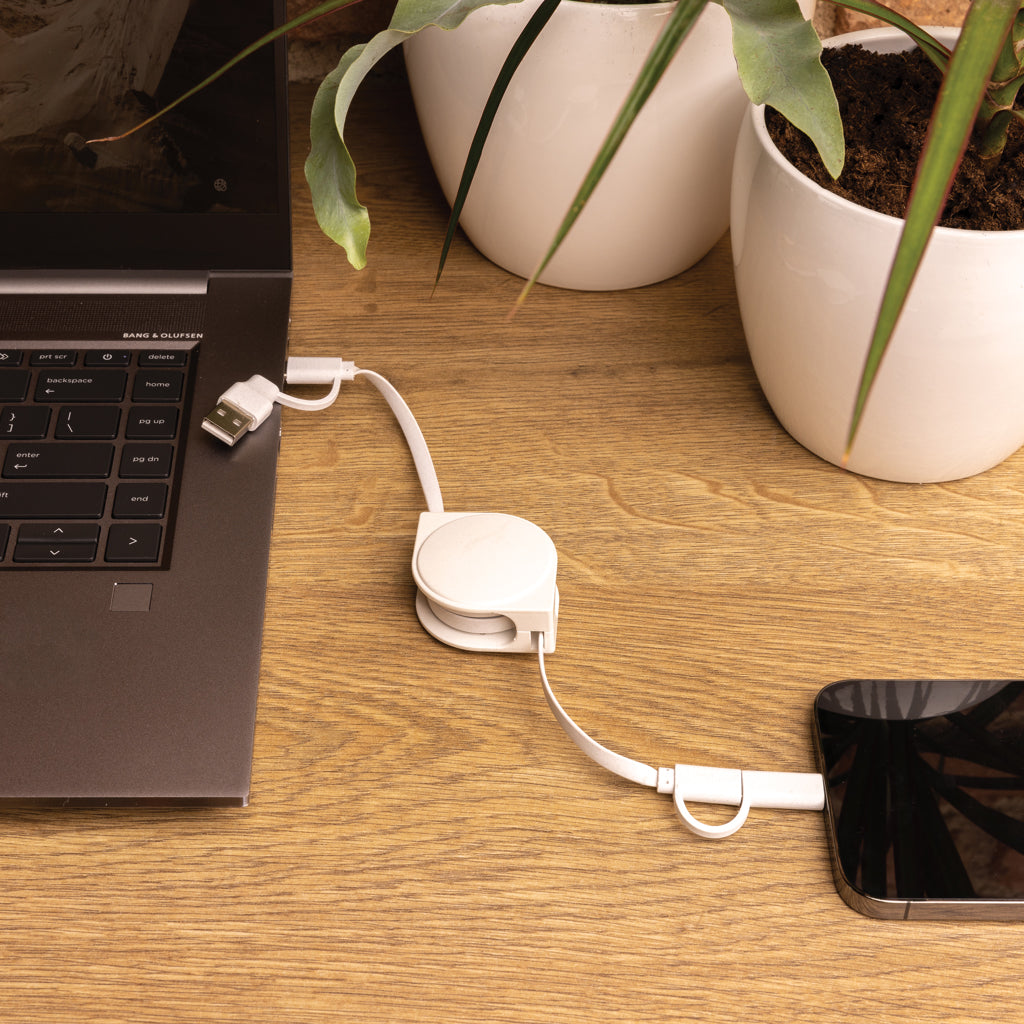 RCS standaard recycled plastic and TPE 4-in-1 kabel