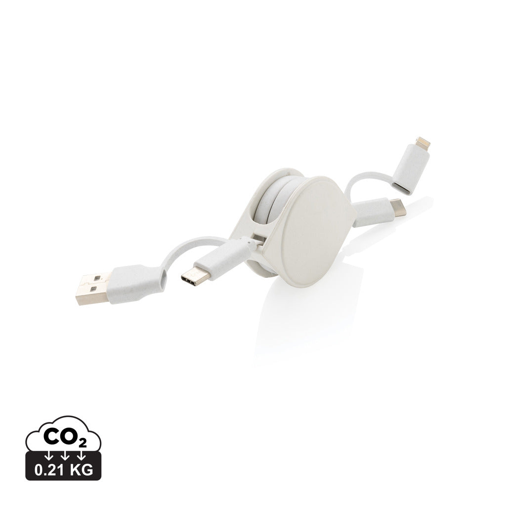 RCS standaard recycled plastic and TPE 4-in-1 kabel
