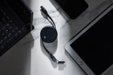 Terra recycled aluminum uittrekbare 240W kabel