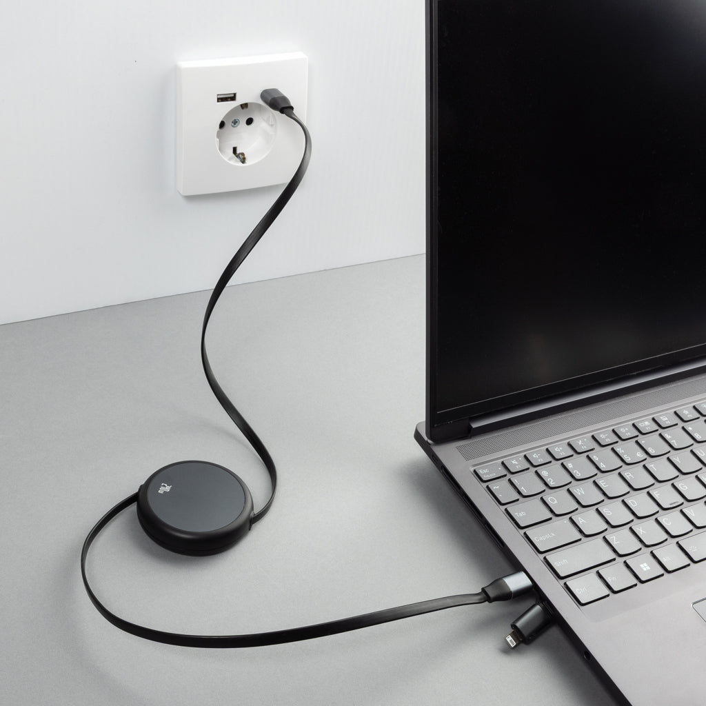Terra recycled aluminum uittrekbare 240W kabel