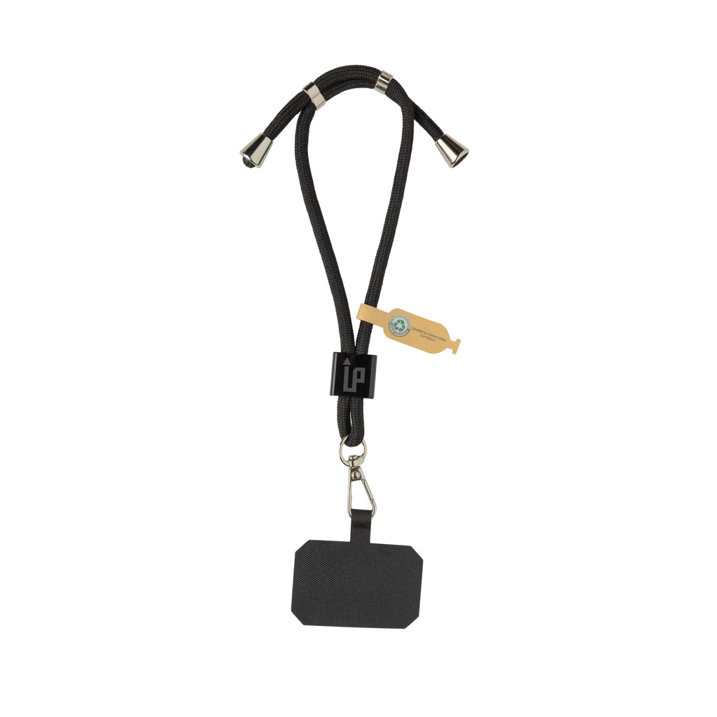CarryLoop RCS rPET verstelbare telefoonhouder met polsband